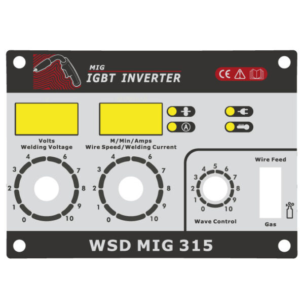 Panel control WSD MIG 315