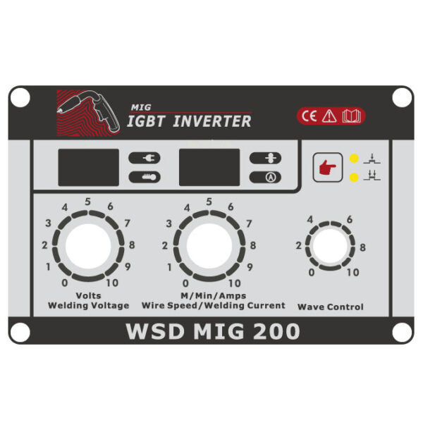 Panel control WSD MIG 200